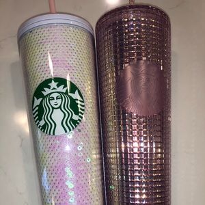 Starbucks cups!